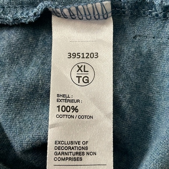 Buffalo David Bitton - Blue 100% Cotton Crewneck T-Shirt Men’s XL - Picture 7 of 9